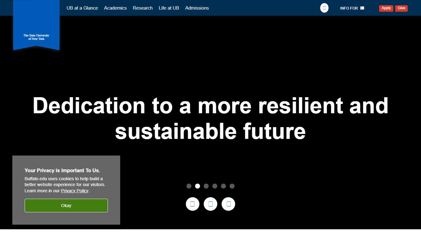 Welcome to the University at Buffalo - University at Buffalo